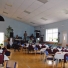 Hall set up for a wedding reception